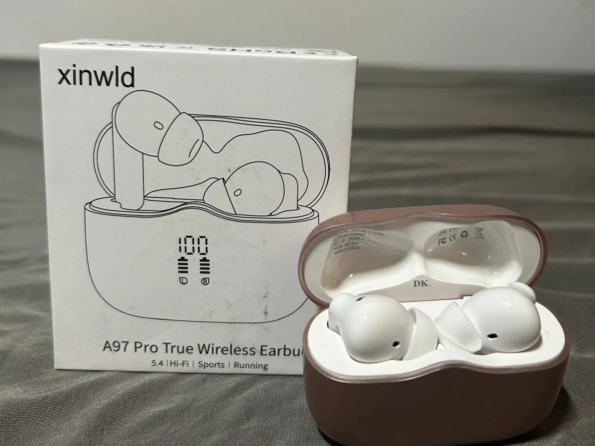 Bluetooth wireless earbuds with ENC noise cancelling, a real product purchased through BrowseWise